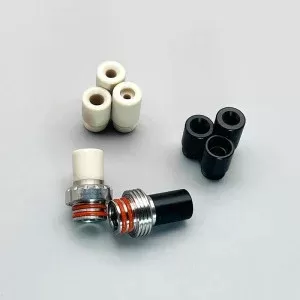510 Drip Tip PEEK Material Heat Resistance for Atomizer RTA Tank With 4 Replacement Mouthpiece Vape Accessories