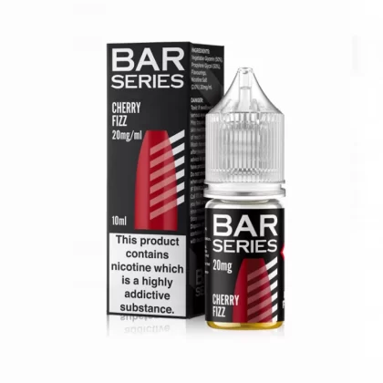 Bar Series Cherry Fizz 5mg & 10mg Salt Nicotine E-Liquid - Vapourdays Co