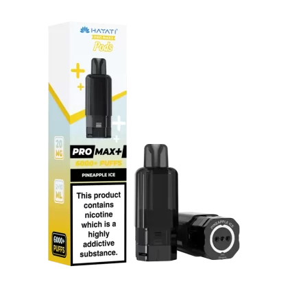 Pineapple Ice Hayati Pro Max+ Refill Pack - 10mg - Vape Product (3D4E39)