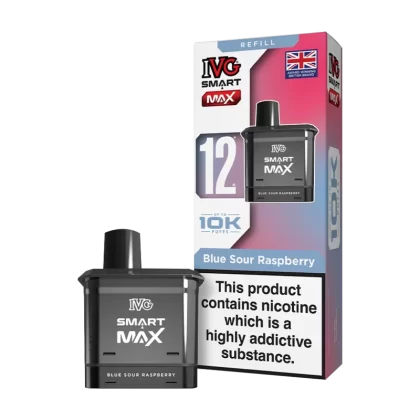 Blue Sour Raspberry IVG Smart Max Refill Pack - Ecigwizard