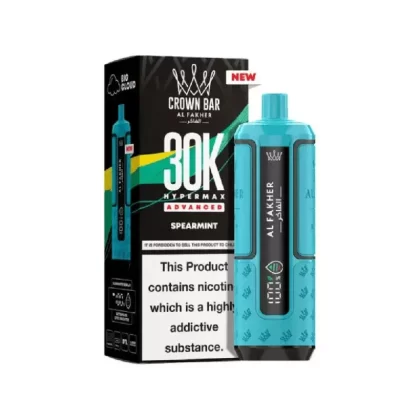 Al Fakher 30K Hypermax Prefilled Pod Kit Spearmint - Strength#20mg