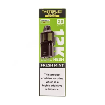 Fresh Mint Tasteflex SL 12K Prefilled Pod + Refill by OXVA