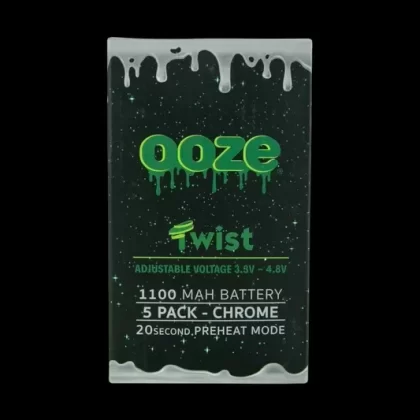 Ooze 1100 Twist Battery – 5 Pack