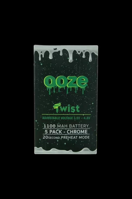 Ooze 1100 Twist Battery – 5 Pack