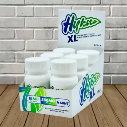 Hyku 7-Hydroxy Extract Tablets Bulk Case Deal