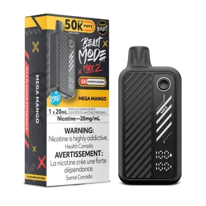Flavour Beast Mode Max 2 – Mega Mango – 50,000 Puffs