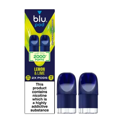 Lemon Lime Blu Bar Pods - Ecigwizard