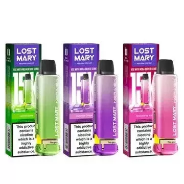 Lost Mary Nera 15K Pod - Banana Ice, Berry Mix