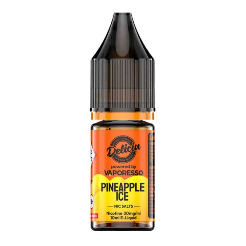 Pineapple Ice Nic Salt E-Liquid by Deliciu (10ml) - 10mg
