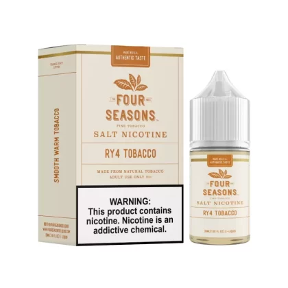 RY4 Tobacco Salt 30ml E-Juice | Four Seasons