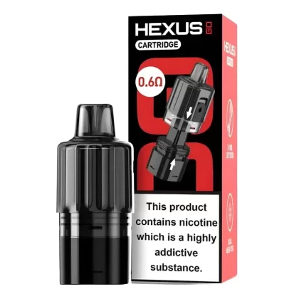 Hexus Go Replacement Pod + Refillable Container