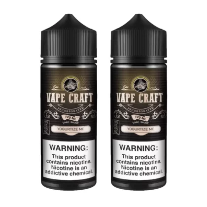Vape Craft Yogurtize Me 2 Bottle Bundle - 240mL (2x120mL); Vape Product, Vape Product