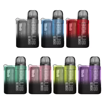 SMOK SOLUS G-BOX 20W Pod Kit 700mAh - Transparent Red