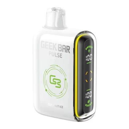 Geek Bar Pulse Disposable Vape Device – Coconut Ice - Nicotine Strength#20mg/ml