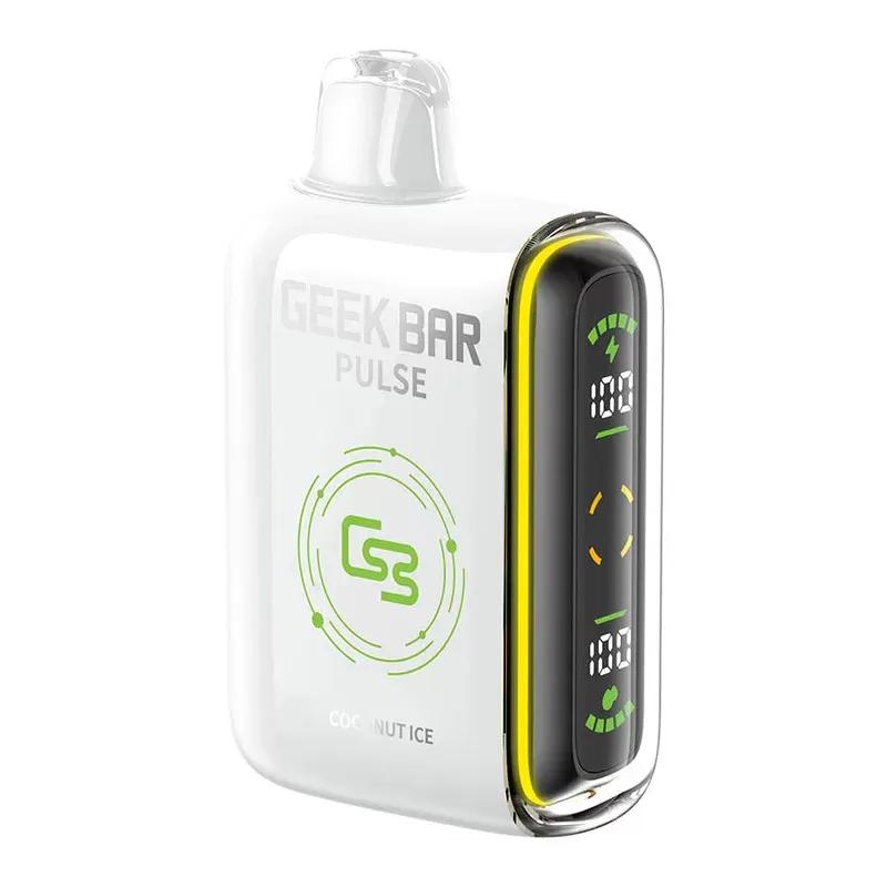 Geek Bar Pulse Disposable Vape Device – Coconut Ice - Nicotine Strength#20mg/ml