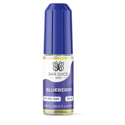 Bar Juice 5000 Blueberry Nic Salt E-Liquid - Vape Product, Vape Product