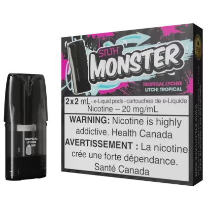 STLTH Monster Pod Pack – Tropical Lychee