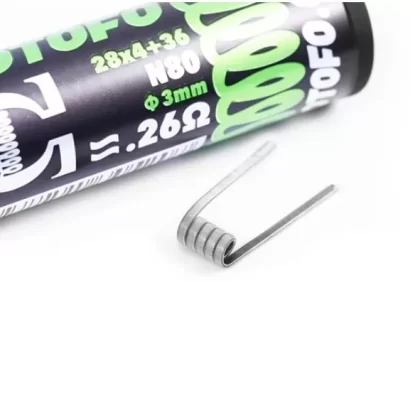 WOTOFO Quad Core Fused Clapton 3mm 0.26 Ohm (10szt.)