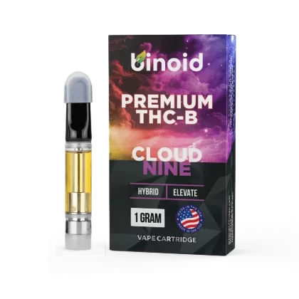 Binoid THC-B Vape Cartridge - Flavor#Cloud Nine>Mountain Temple>Juicy Fruit>Caribbean Breeze