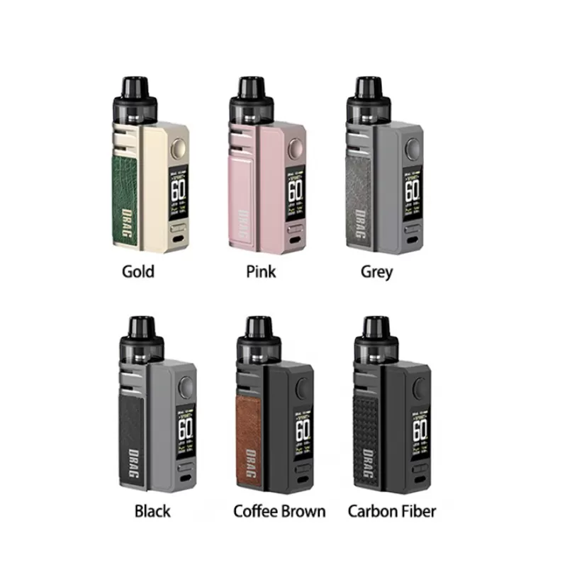 VOOPOO Drag E60 Pod Kit - Golden - Image 2