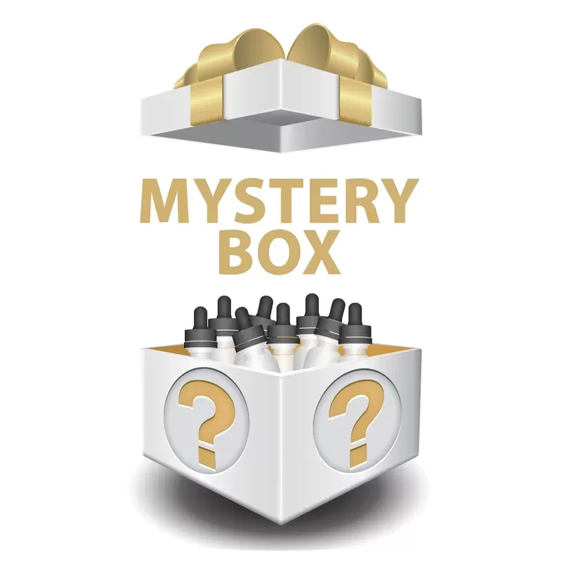 Mystery Desert Box Including 400ml in ELiquids - Strength#0mg>3mg