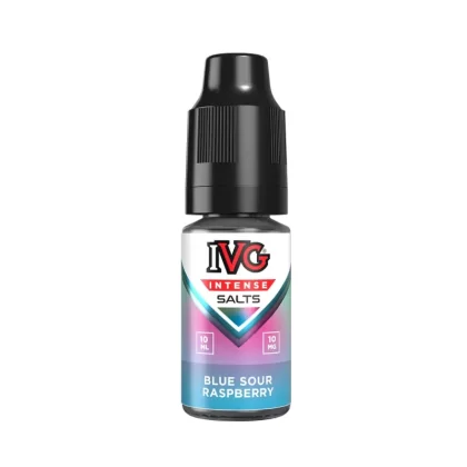 IVG Intense Blue Sour Raspberry Saltnic Vape Juice - 10mg