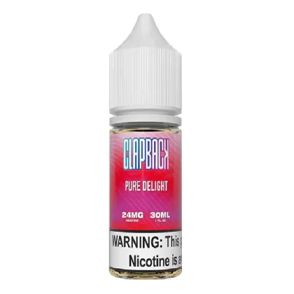 Sale $10.49 – Pure Delight By Saveurvape – Clap Back TF-Nic Salts 30mL