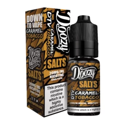 Caramel Tobacco Nic Salt E-Liquid by Doozy Vape Co (10ml) - 10mg
