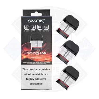 SMOK Novo 5 Replacement Pod Cartridge 2ml/3pcs - 0.7ohm Meshed MTL