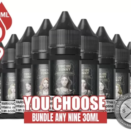 Suicide Bunny Salt Bundle 9x30ml (270ml)