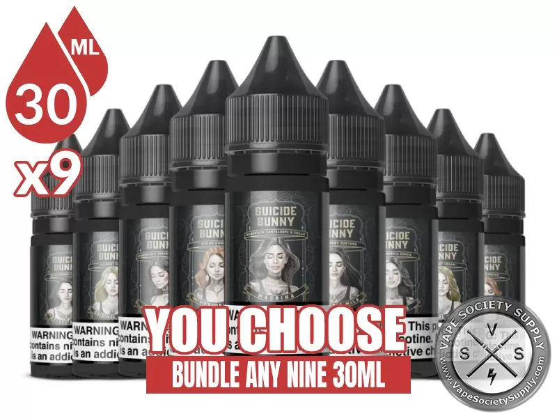 Suicide Bunny Salt Bundle 9x30ml (270ml)