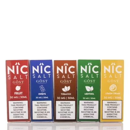 GOST NIC SALT COMBO PACK – 5 Flavors – 150mL