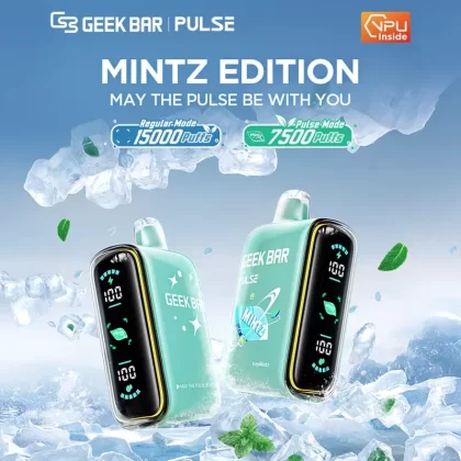 Geek Bar PULSE 15K Mintz Edition Disposable Device – 15000 Puffs
