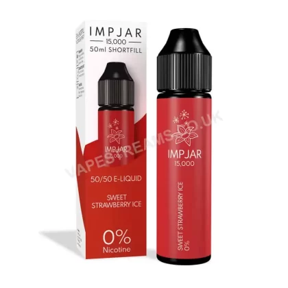 Imp Jar Sweet Strawberry Ice E-Liquid Shortfill - Vapestreams Co