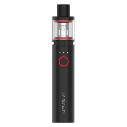 Smok Vape Pen V2 Starter Kit - color#Black>Stainless Steel>Red>Gold>Blue>Gun Metal>7 Color