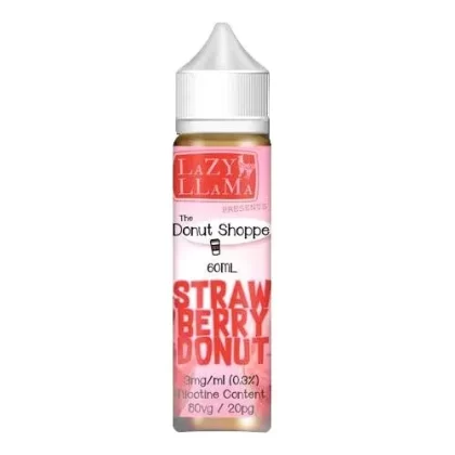 Strawberry Donut E-Juice by Lazy Llama E-Liquid (60ml)