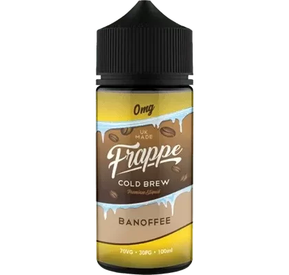 BANOFFE E LIQUID BY FRAPPE 100ML 70VG