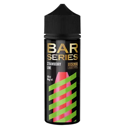 Bar Series Gold Edition Strawberry Lime 100ml E-Liquid - Ecigpremium