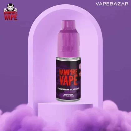 Vampire Vape Liquid – Strawberry Milkshake - Vapebazar