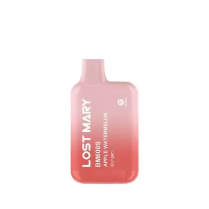 Lost Mary Apple Watermelon BM600S Disposable Vape: Crisp & Juicy 600-Puff Delight