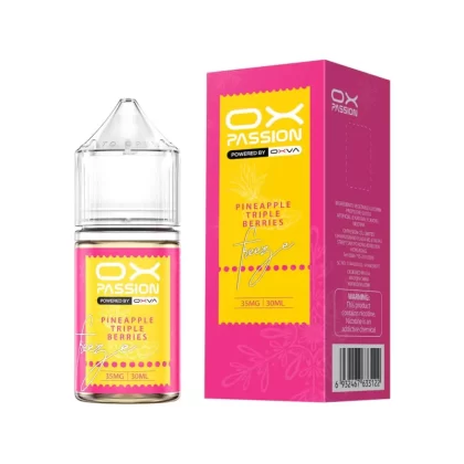 Ox Passion Freeze – Pineapple Triple Berries 30ml (35/55mg) - Vape Product, Vape Product