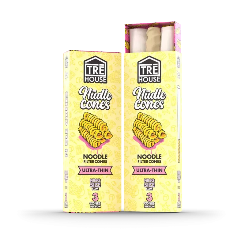 King Size Slim Ultra Thin Nudle Cones – 3ct - Vape Store