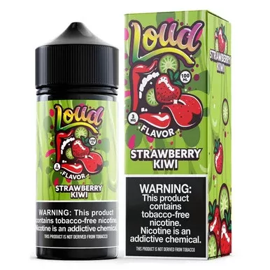 Strawberry Kiwi by Black Out Loud TFN 100mL - Nicotine Level#0mg>3mg>6mg