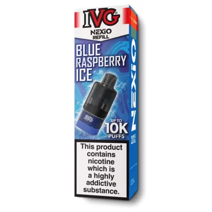 Blue Raspberry Ice Nexio Refill Pod by IVG - 20 mg/ml