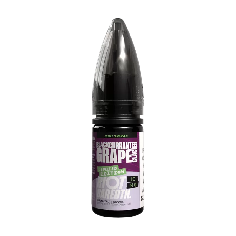 Black Grape Glacier Riot Bar EDTN Nic Salt 10ml - Ecigwizard