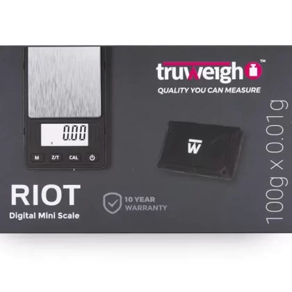 Truweigh Riot Scale-Black : 100g X 0.01g - Vape Store