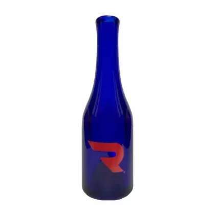 American Glass Bottle Chillum Blue – Hand Pipe | Rokin