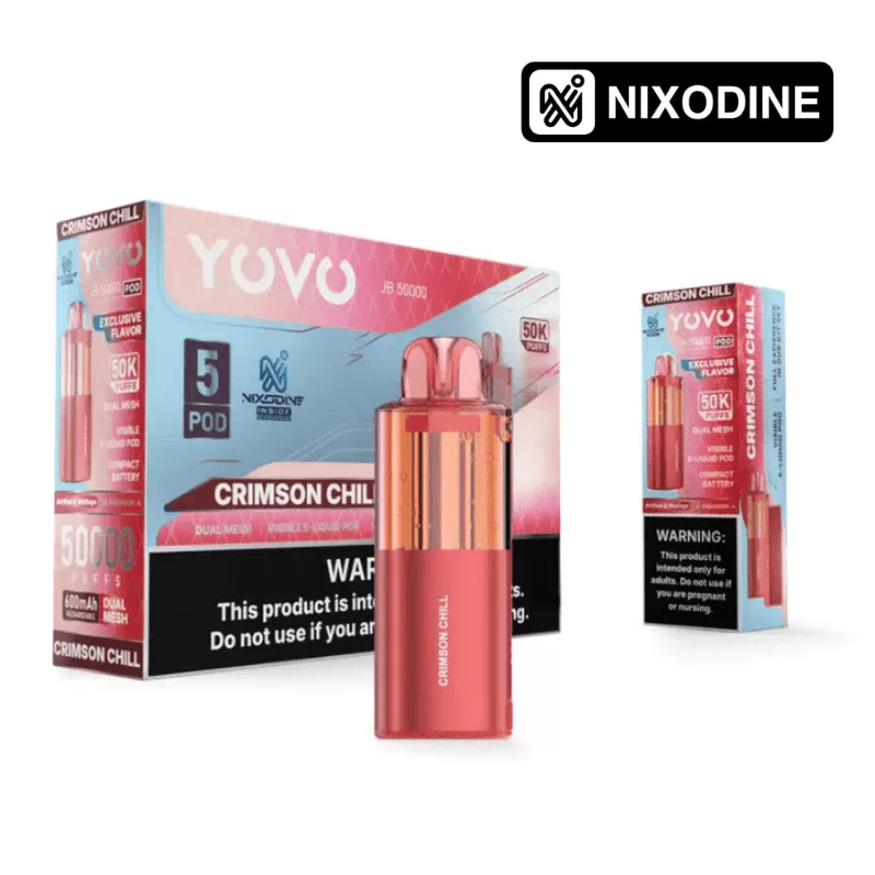 YOVO JB50k Nixodine POD ONLY Crimson Chill