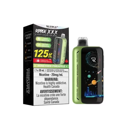 Honeydew Pineapple 125K Ripper XXX (30ML) Disposable Vape