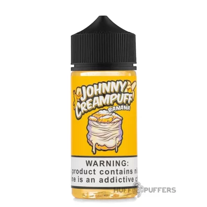 Johnny Creampuff – Banana 100mL - Nicotine Strength#0mg>3mg>6mg
